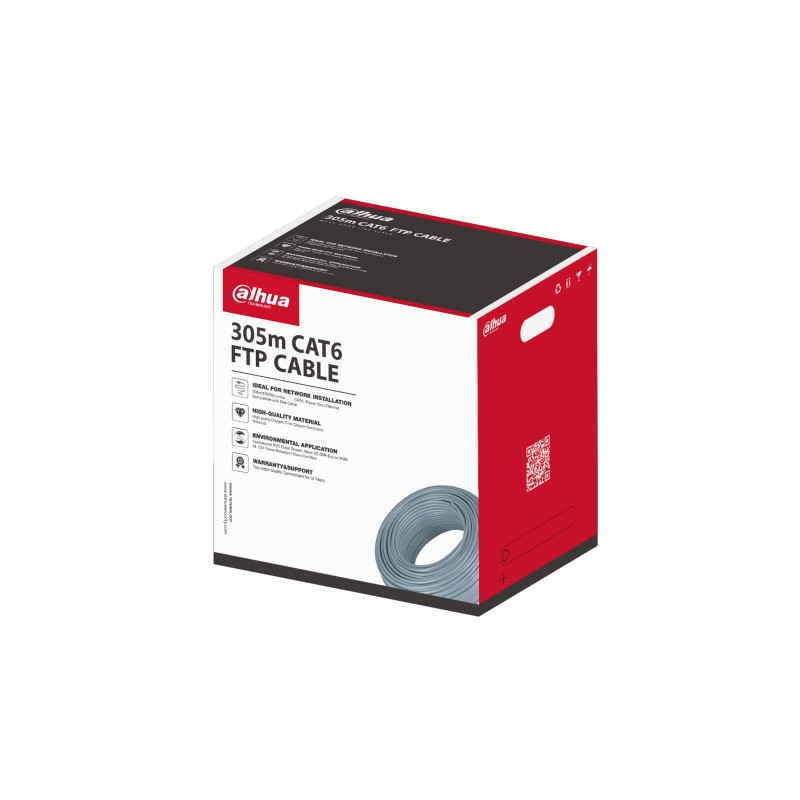 305m FTP CAT6 Câble réseau résistant au feu 305m FTP CAT6 Câble réseau résistant au feu