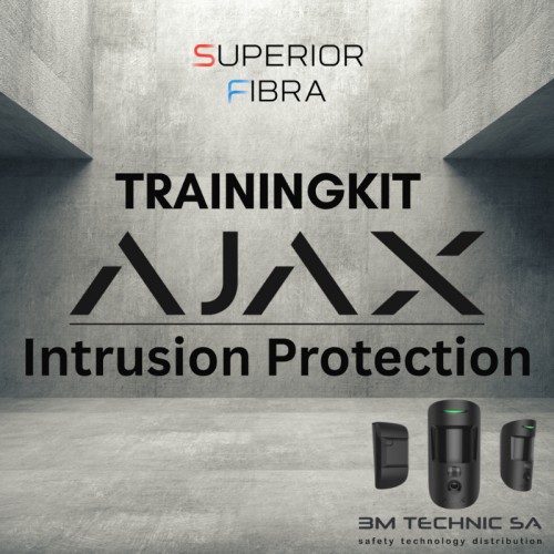 AJAX Kit Protection contre l'effraction Fibra - Noir