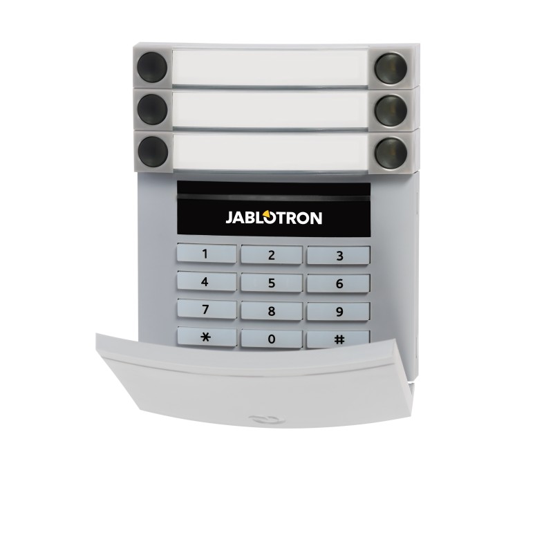 Module d'accès au bus avec clavier et lecteur RFIR - Gris