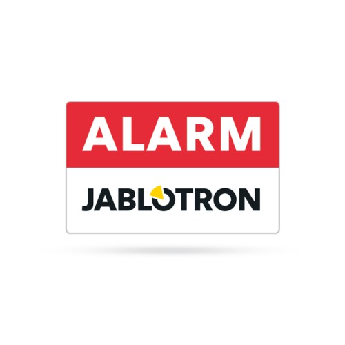 Autocollant "ALARM JABLOTRON"