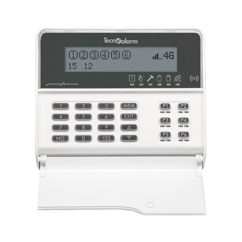 Panneau de commande avec écran graphique LCD