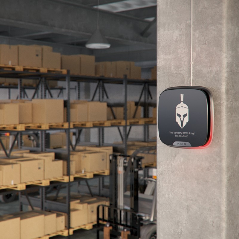 AJAX DoubleDeck StreetSiren - Außensirene Schwarz EU