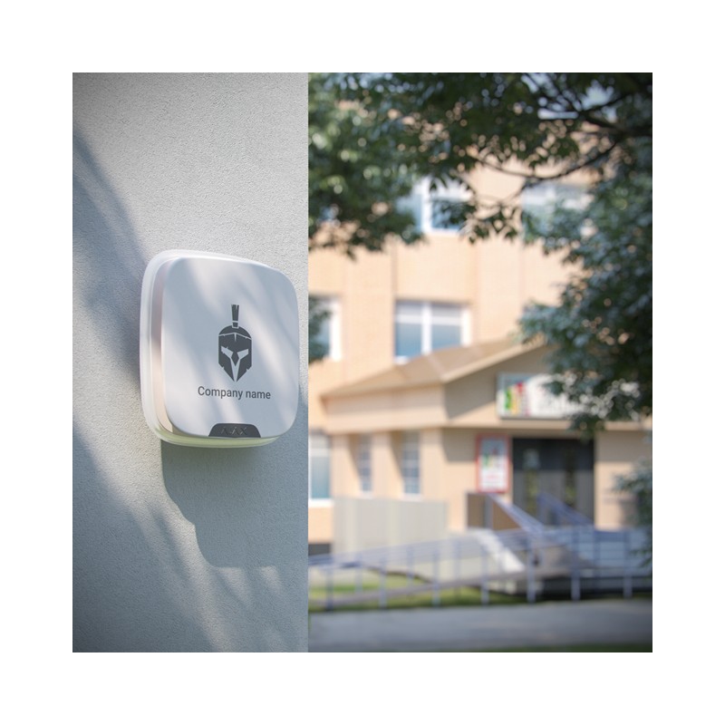 AJAX DoubleDeck StreetSiren - Außensirene Weiss EU