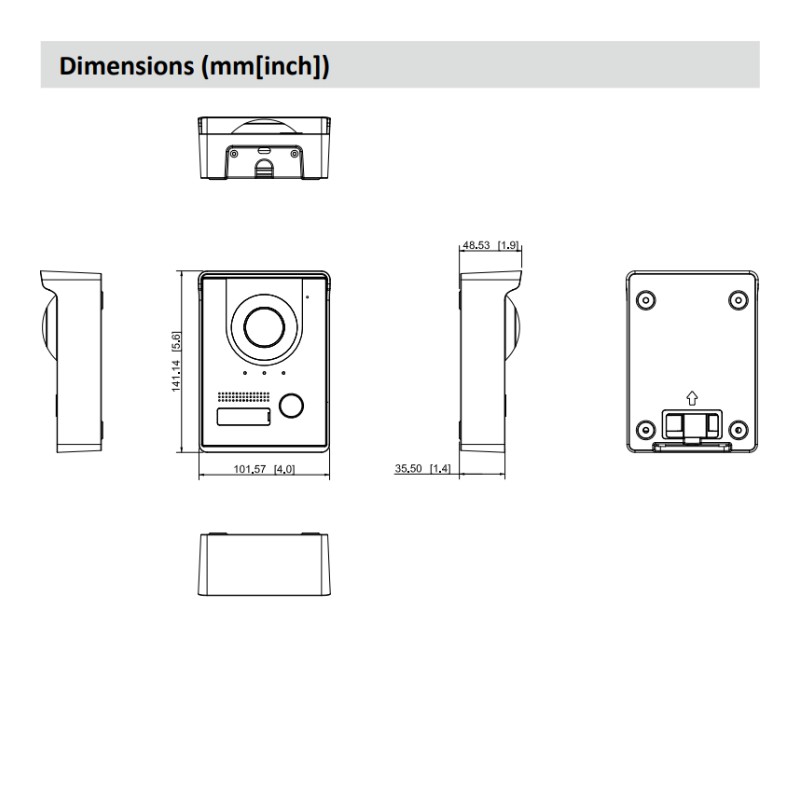 Cache-gouttière apparent - pour VTO2202F Argent