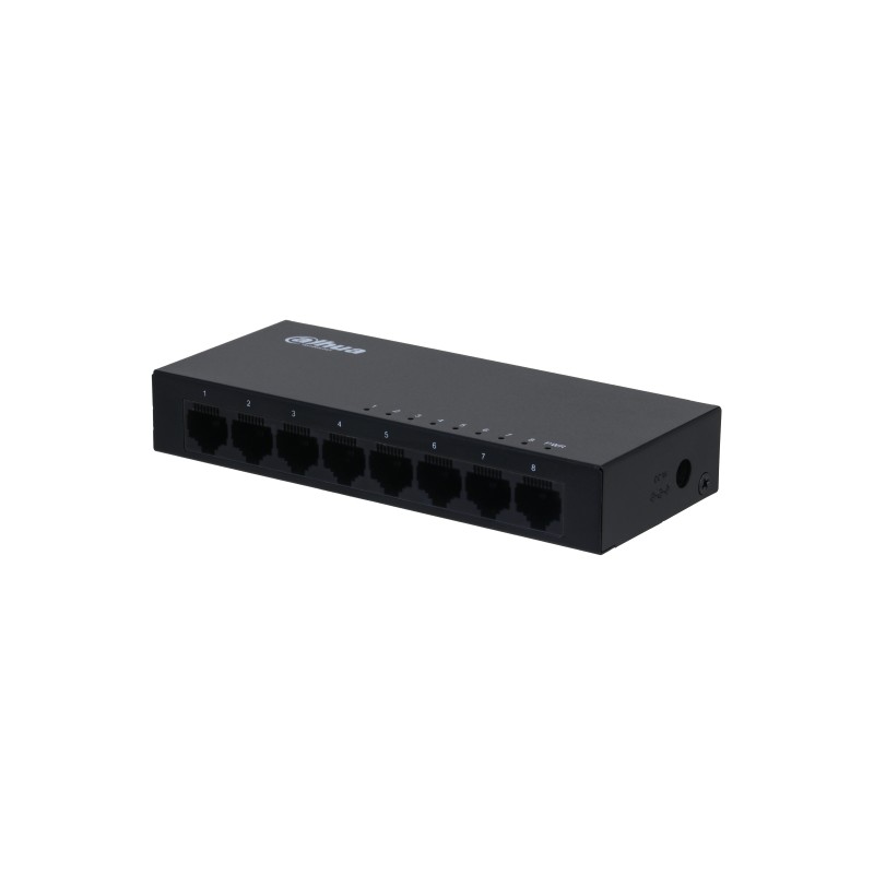 Commutateur Gigabit 8 ports non géré Noir