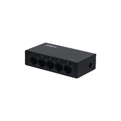 Unverwalteter 5-Port-Gigabit-Switch Schwarz