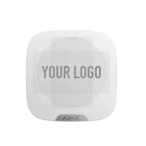 AJAX Brandplate for StreetSiren DoubleDeck - Couverture pourPanneau frontal personnalisable pour StreetSiren DoubleDeck Blanc