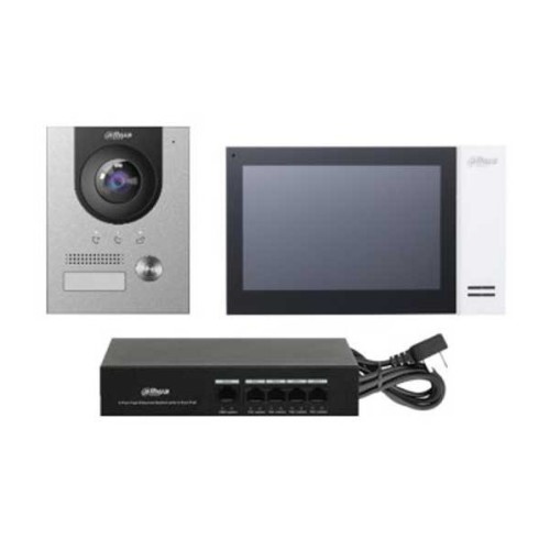 IP Villa Außenstation & Innenmonitor zur Aufputzmontage