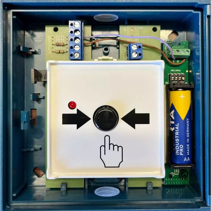 RADIO- Détecteur à bouton-poussoir