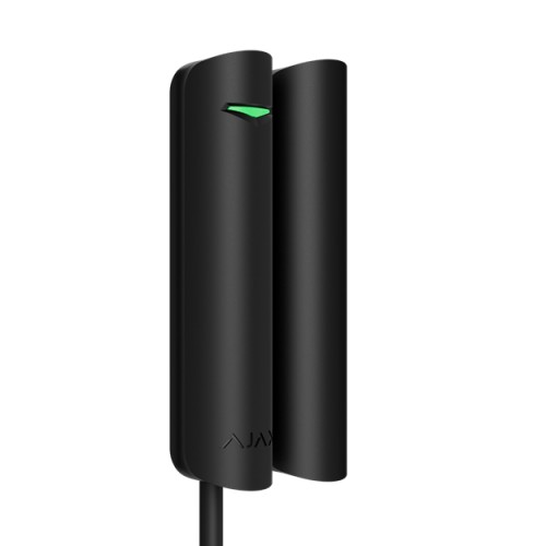 AJAX Superior DoorProtect Plus Fibra - Détecteur d'ouverture, de vibration et d'inclinaison avec interrupteur Reed et accéléromè