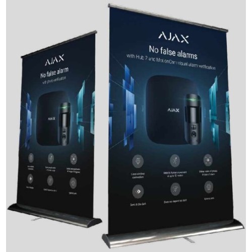 AJAX Roll Up Banners