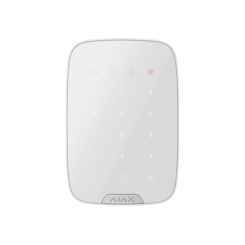 AJAX Superior KeyPad Plus Jeweller - Tastatur Weiss