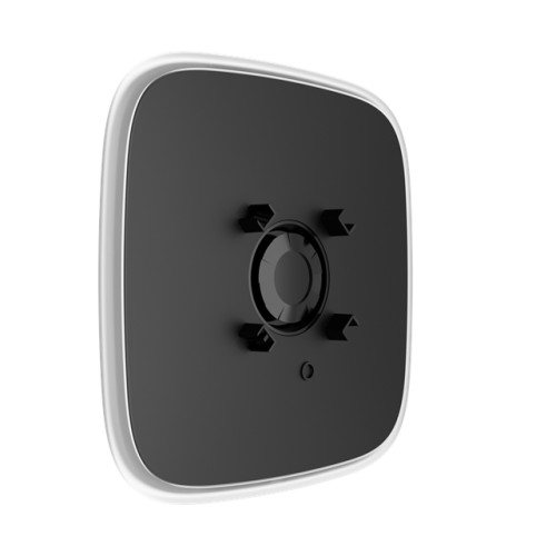 AJAX Superior StreetSiren DoubleDeck Jeweller - Sirène extérieure sans fil avec support pour une face avant de marque/logo Noir