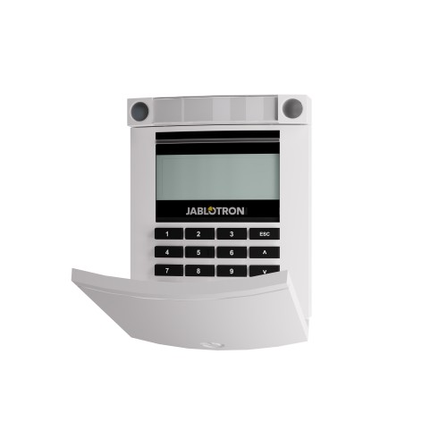 Module d'accès avec écran LCD, clavier et lecteur RFID - Blanc pur