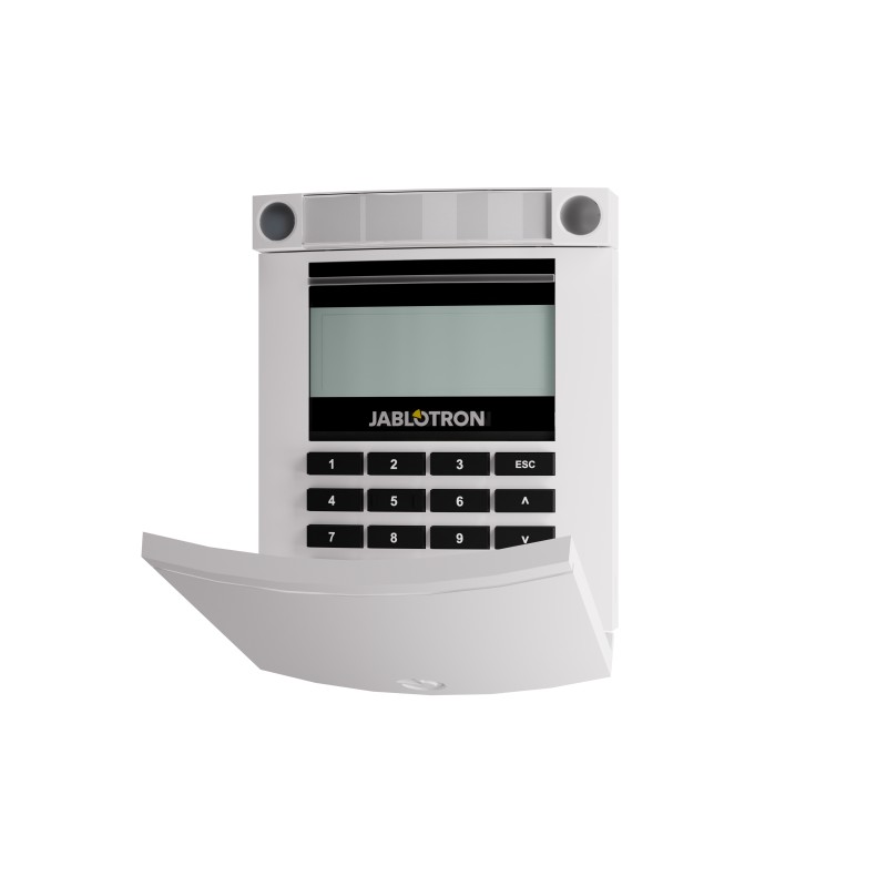Module d'accès avec écran LCD, clavier et lecteur RFID - Blanc pur