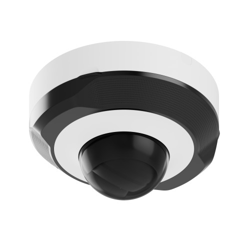 AJAX DomeCam Mini (5 Mp/4 mm) - Caméra IP filaire Blanc