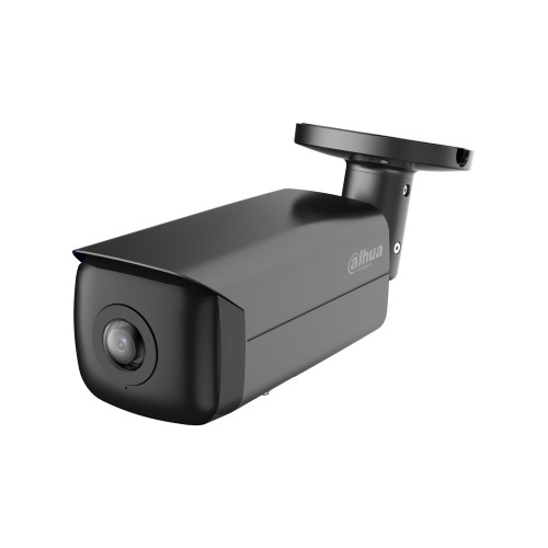 4MP Grand Angle Fixed Bullet WizSense Caméra réseau Noir