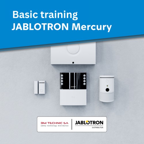 Formation Jablotron Mercury - Introduction au système d'alarme compact