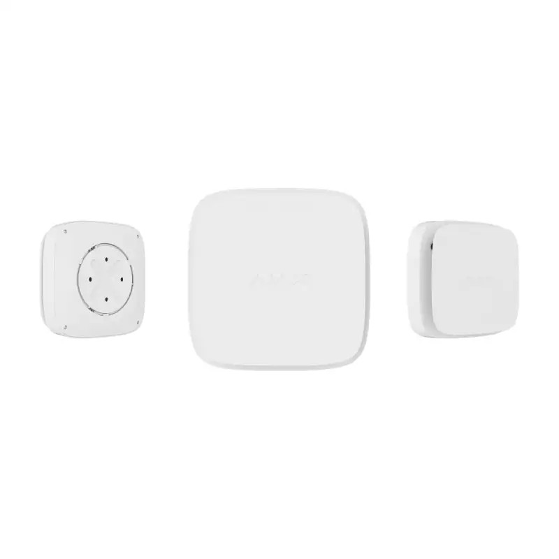 AJAX FireProtect 2 RB Heat/Smoke - Détecteur d'incendie sans fil Capteurs de fumée et de chaleur Blanc