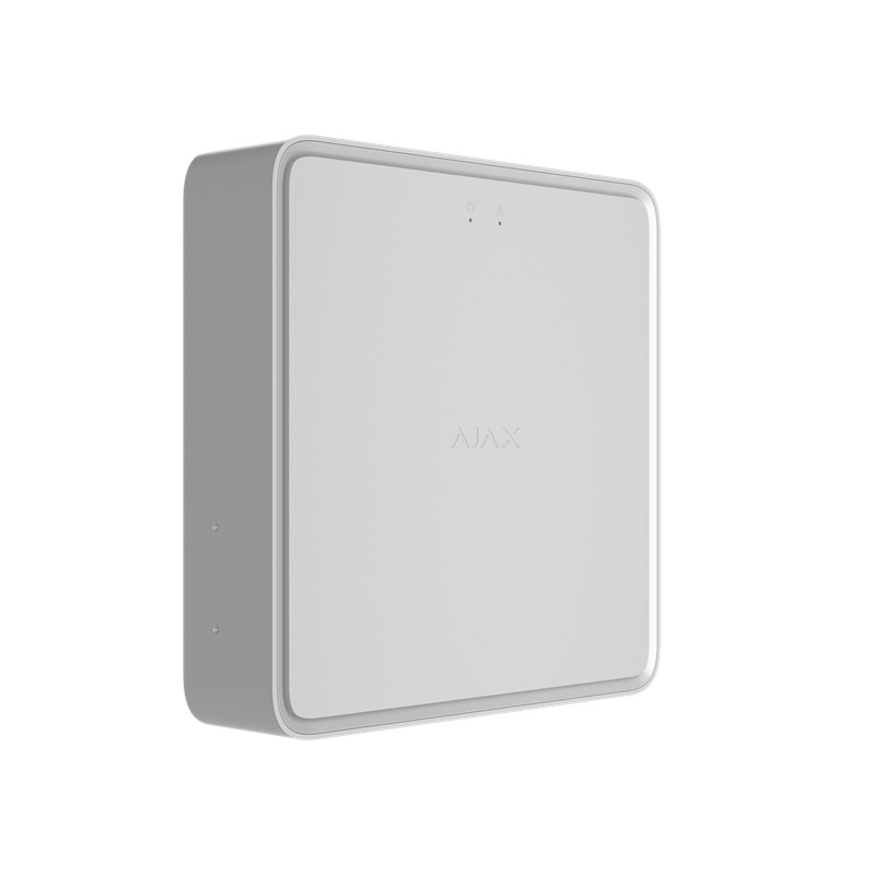 AJAX EN54 Fire ReX Jeweller-Amplificateur de signal sans fil pour BWA avec prise en charge des dispositifs anti-intrusion Blanc