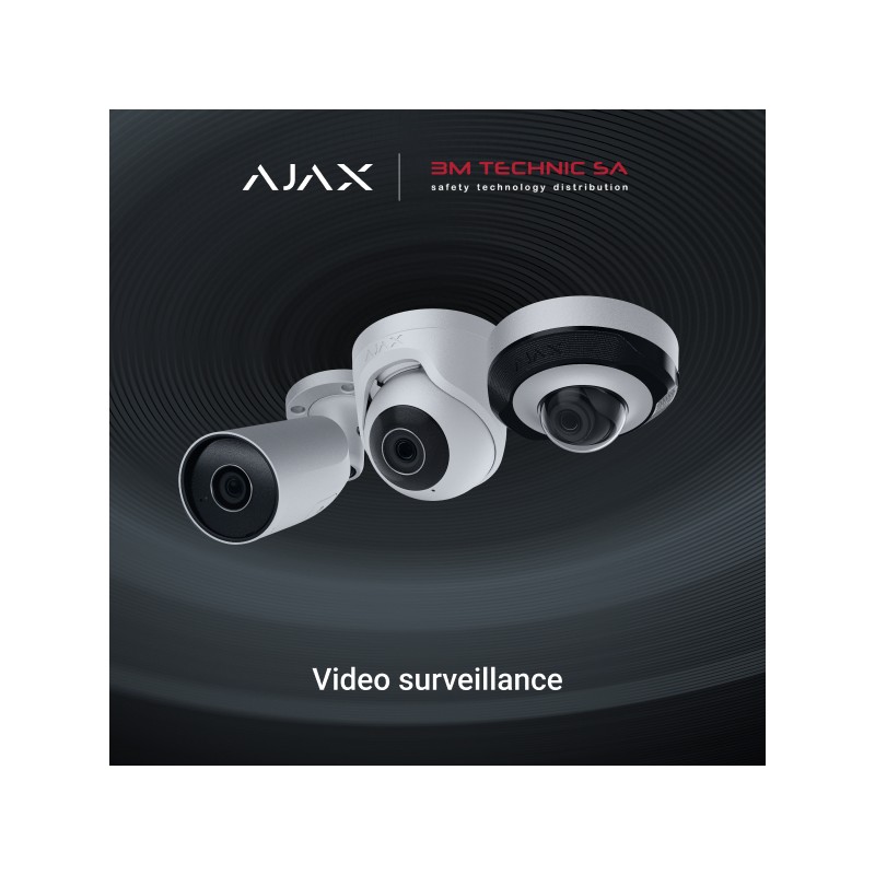 Formation AJAX VIDEO: Systèmes vidéo avec analyse IA - Formation compacte sur l'intégration des caméras AJAX avec pilotage via a