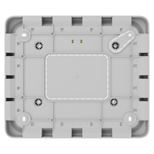 AJAX GlandBox - Accessoires de câblage pour EN54 Fire Hub Jeweller avec entrée de câble latérale via desPresse-étoupes Blanc