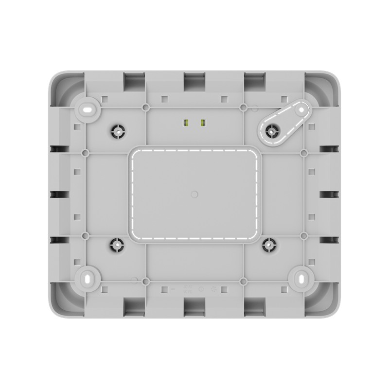 AJAX GlandBox - Accessoires de câblage pour EN54 Fire Hub Jeweller avec entrée de câble latérale via desPresse-étoupes Blanc