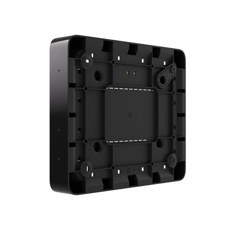 AJAX GlandBox - Accessoires de câblage pour EN54 Fire Hub Jeweller avec entrée de câble latérale via desPresse-étoupes Noir