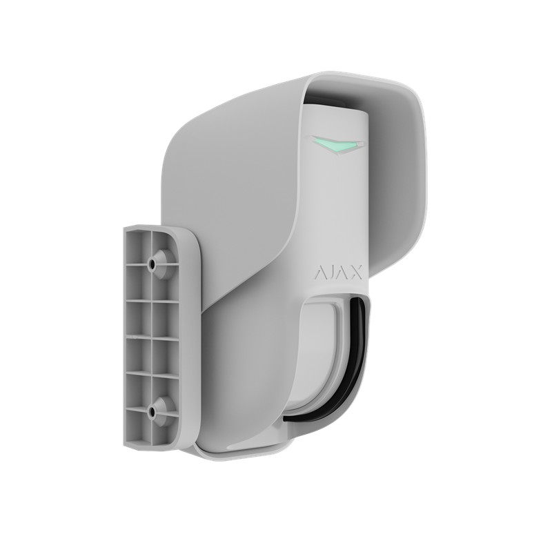 AJAX Curtain Outdoor Jeweller - drahtloser Vorhang-Bewegungsmelder Weiss