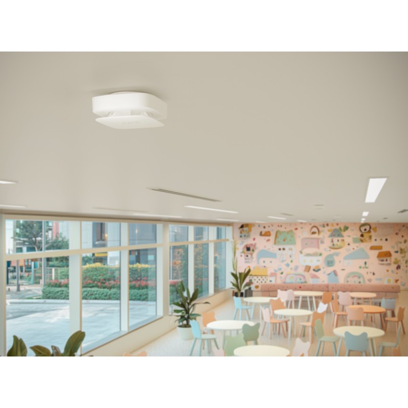 AJAX EN54 FireProtect (Smoke) - Funk-Rauchmelder ohne Sirene Weiss