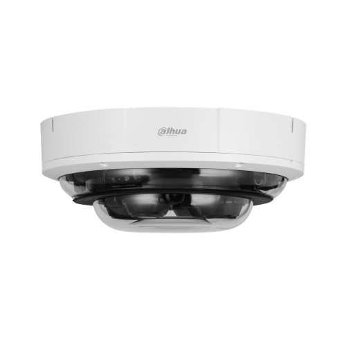 4 × 5 MP 4-direktionale Panorama Dome Wizmind Netzwerkkamera Weiss