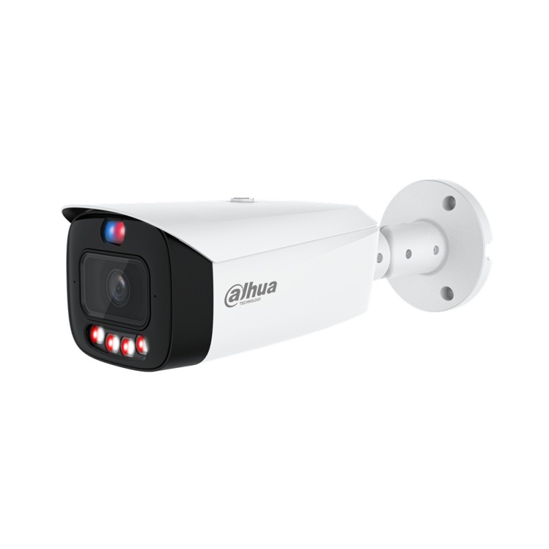 4MP Smart Dual Light Active Deterrence Bullet WizSense Caméra réseau à focale fixe Blanc