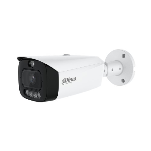 4MP Smart Dual Light Active Deterrence Bullet WizSense Netzwerkkamera mit festem Brennpunkt Weiss