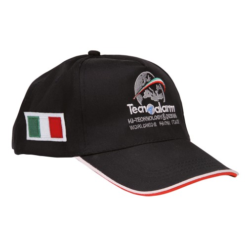 Casquette de baseball avec logo Tecnoalarm - Bleu