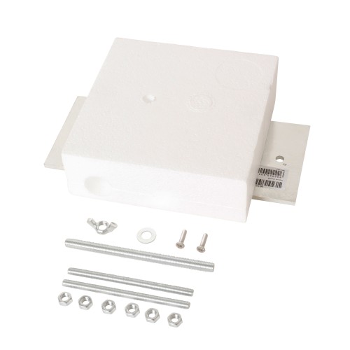 Panneau mural encastrable GMXW-O avec cache et bloc de coffrage