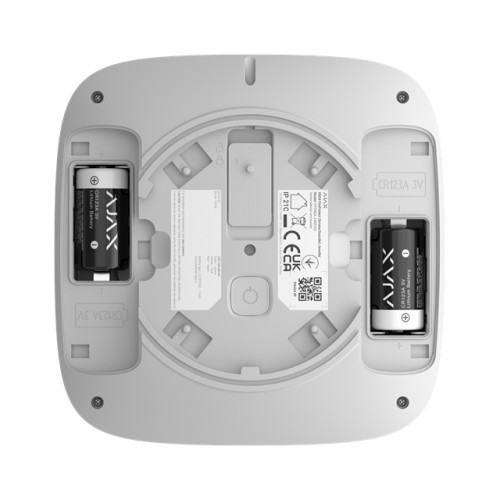 AJAX EN54 FireProtect (Smoke/Sounder) - Funk-Rauchmelder mit Sirene Weiss