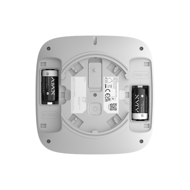 AJAX EN54 FireProtect (Smoke/Sounder) - Funk-Rauchmelder mit Sirene Weiss