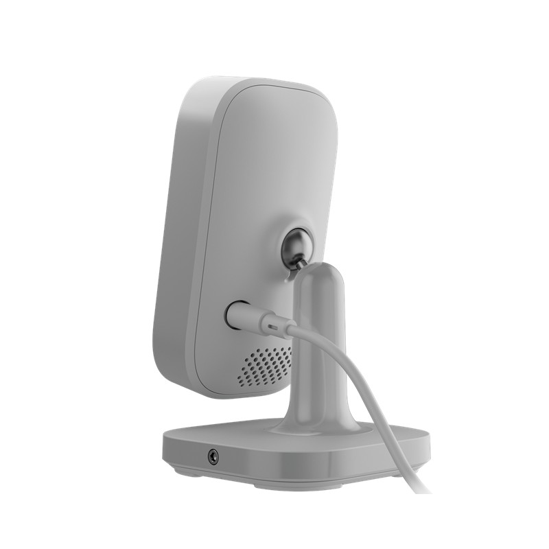 AJAX IndoorCam - Caméra de surveillance intérieure sans fil avec détecteur de mouvement PIR et IA intégrée Blanc 