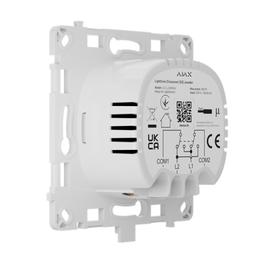 AJAX LightCore (Crossover) - Interrupteur croisé tactile intelligent sans fil