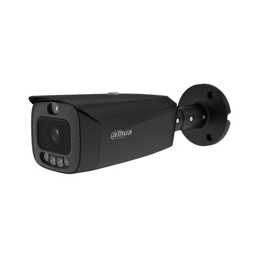 4MP Smart Dual Light Active Deterrence Bullet WizSense Caméra réseau à focale fixe Noir