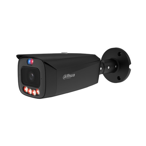 8MP Smart Dual Light Active Deterrence Bullet WizSense Caméra réseau à focale fixe Noir