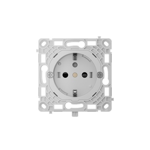 AJAX OutletCore (basic) vertical [type F] - Prise encastrée avec contact de terre