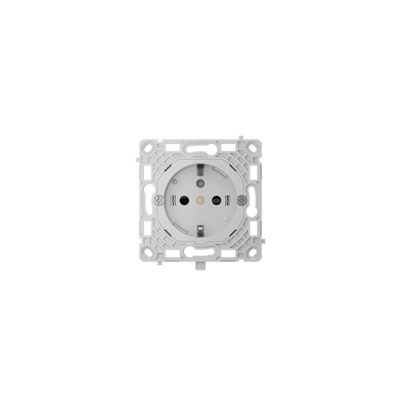 AJAX OutletCore (basic) vertical [type F] - Prise encastrée avec contact de terre