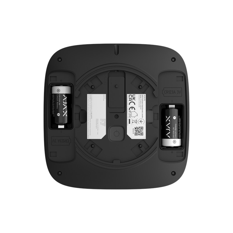 AJAX EN54 FireProtect (Heat/Sounder) - Détecteur de chaleur sans fil avec sirène Noir