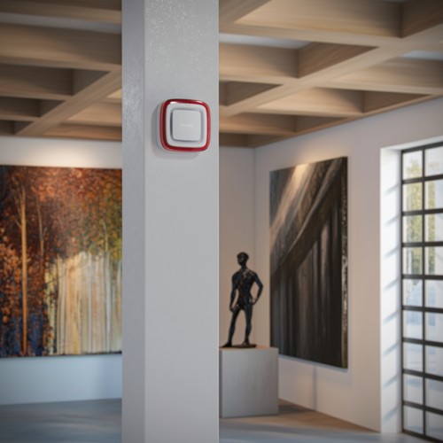 AJAX EN54 FireProtect (Sounder/VAD) - Funk-optischer und akustischer Signalgeber Weiss