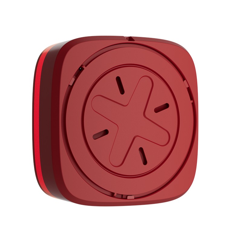 AJAX EN54 FireProtect (Sounder/VAD) - Funk-optischer und akustischer Signalgeber Rot