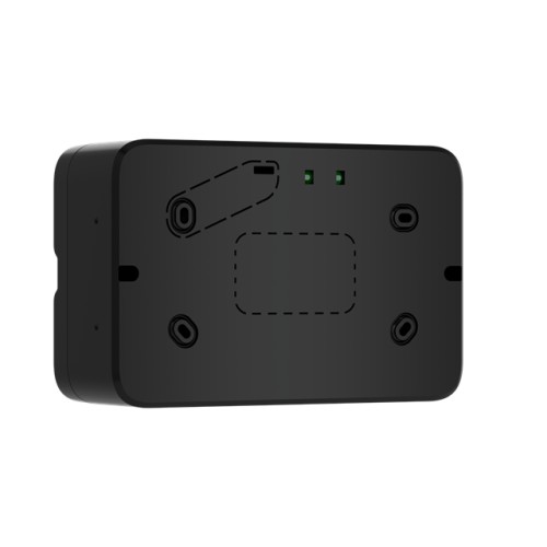 AJAX EN54 I/O Module (2X2) - Module d'entrée/sortie radio pour un système d'alarme incendie Noir