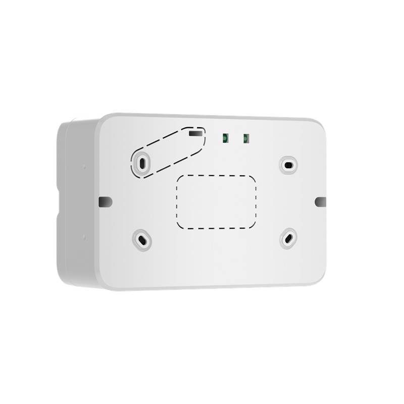 AJAX EN54 I/O Module (2X2) - Module d'entrée/sortie radio pour un système d'alarme incendie Blanc
