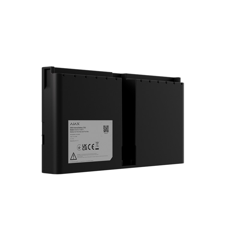 AJAX EN54 Internal Battery (72h) - Wiederaufladbarer Li-Ion-Akku zum Einbau in EN54 Fire Hub Jeweller oder EN54 Fire ReX Jewelle