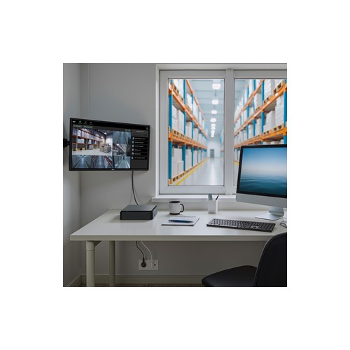 AJAX NVR HAC 8-ch - 8-Kanal Netzwerkvideorekorder mit HDMI-Ausgang - Schwarz